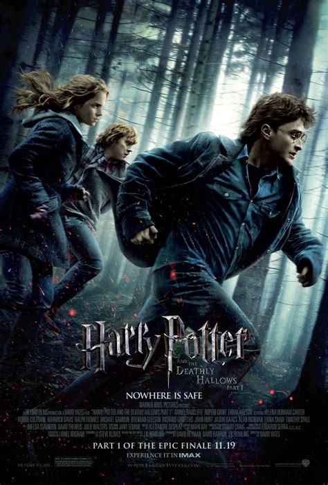 release Harry Potter og dødsregalierne - del 1